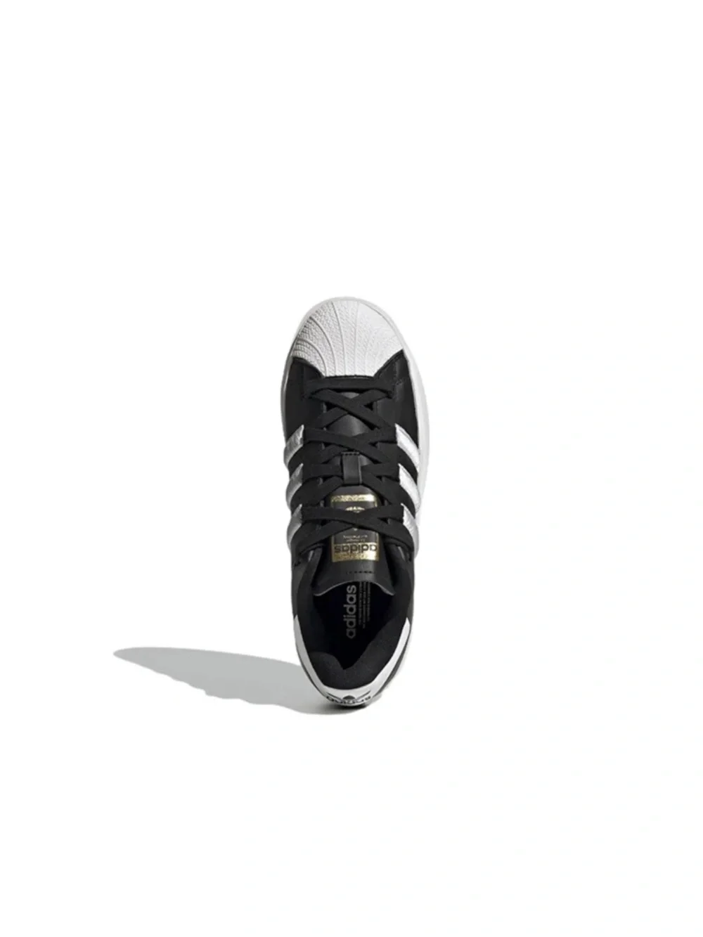 adidas Superstar Bonega W Black & White Platform gold superstar Sneakers - Picture 7 of 9